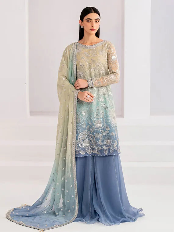 Festive Formals by Jazmin Embroidered Chiffon Collection 2025 (UC-3052)