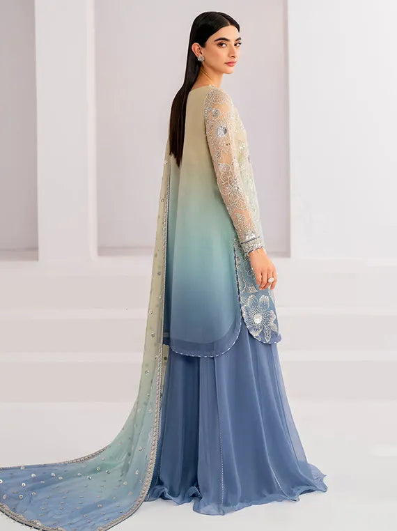 Festive Formals by Jazmin Embroidered Chiffon Collection 2025 (UC-3052)