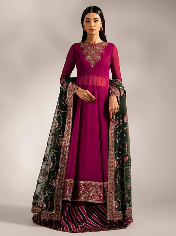 Festive Formals by Jazmin Embroidered Chiffon Collection 2025 (UC-3074)