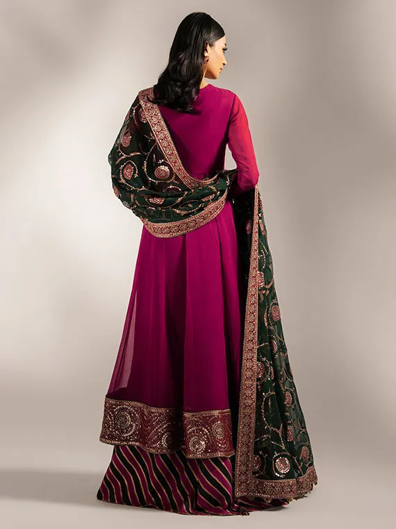 Festive Formals by Jazmin Embroidered Chiffon Collection 2025 (UC-3074)