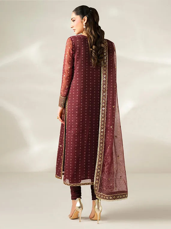 Festive Formals by Jazmin Embroidered Chiffon Collection 2025 (UC-3085)