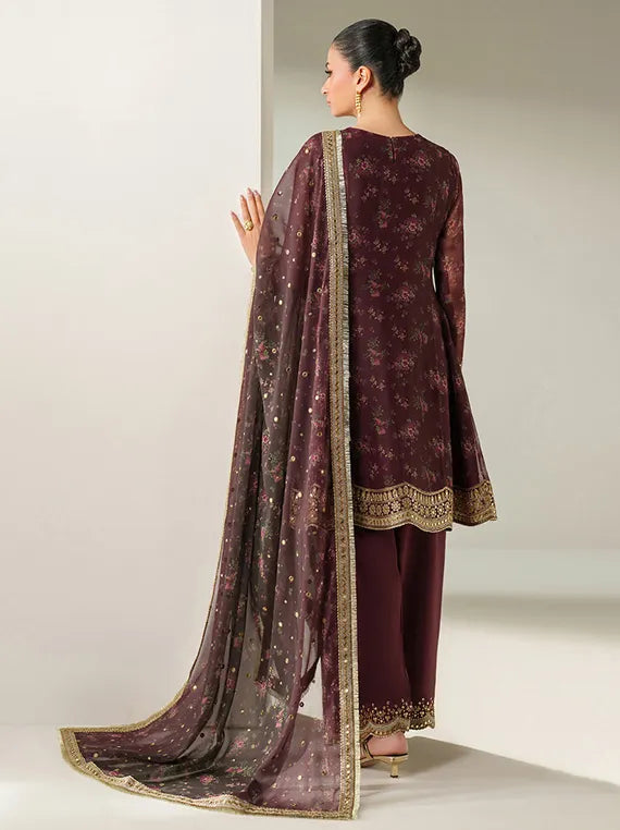 Festive Formals by Jazmin Embroidered Chiffon Collection 2025 (UC-3096)