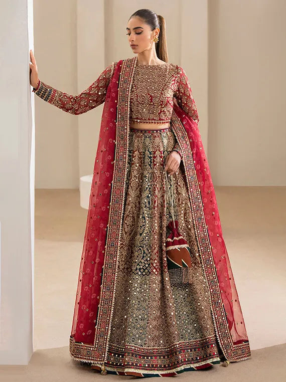 Festive Formals by Jazmin Embroidered Chiffon Collection 2025 (WF24-02)