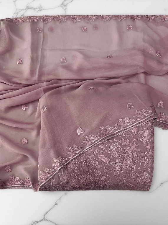 Festive Luxury Allover Embroidery Chiffon Edit25 (IQ128-05)