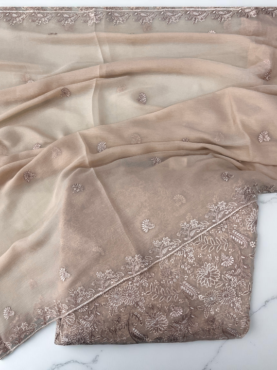Festive Luxury Allover Embroidery Chiffon Edit25 (IQ128-07)