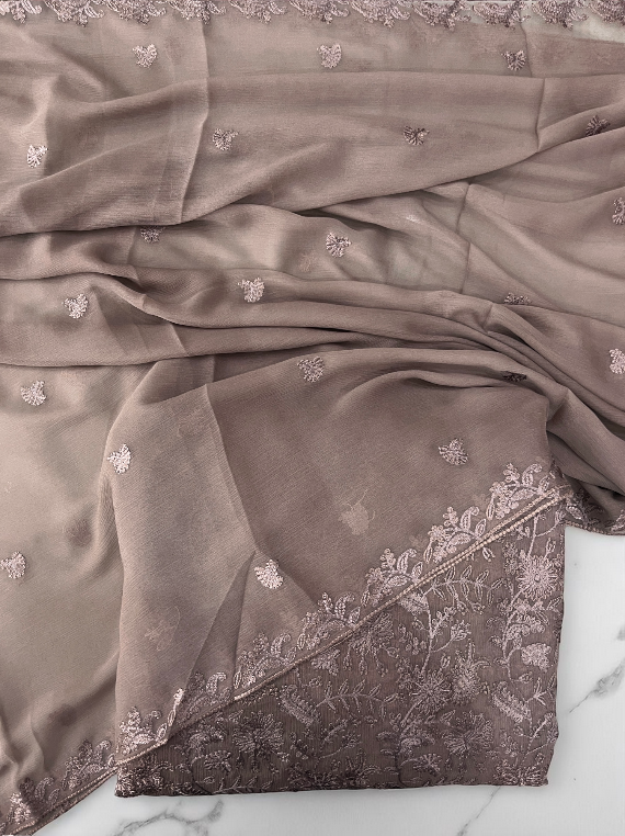 Festive Luxury Allover Embroidery Chiffon Edit25 (IQ128-08)