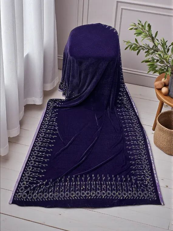 Festive Velvet Shawl Edit 2025 Vol-25DS38 (D-01)