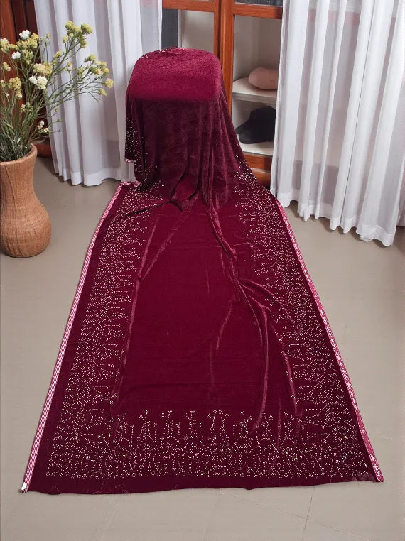 Festive Velvet Shawl Edit 2025 Vol-25DS38 (D-07)