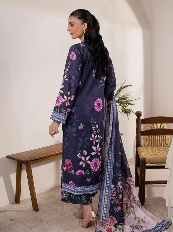 Firdous Luxury Summer Lawn Collection 2025 (D-151)