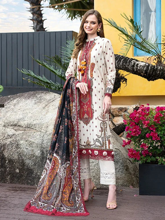 Floral BLUSH by Gul Ahmed Lawn Collection 2026 (CL-62076A)