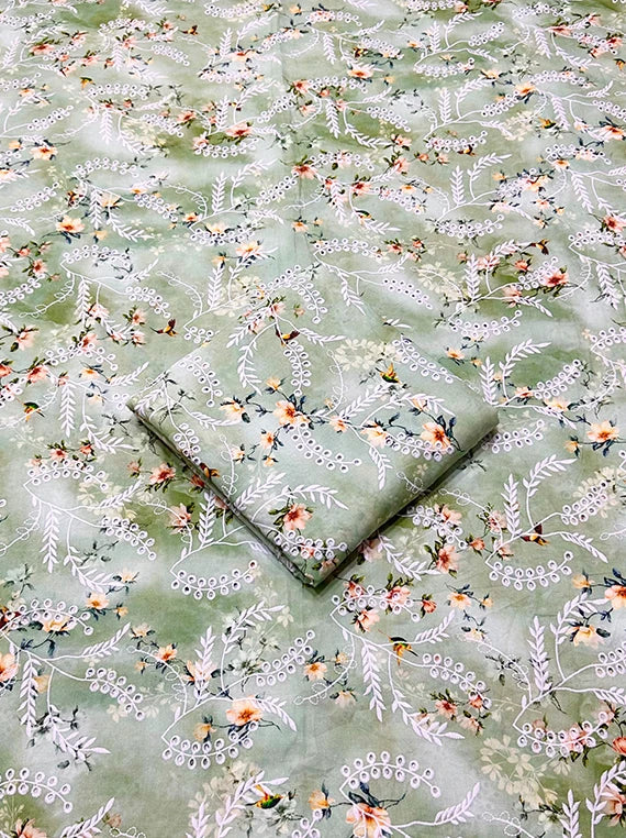 Floral Printed Lawn By Umar Poshak Edit26 Vol-FA26 (D-05)