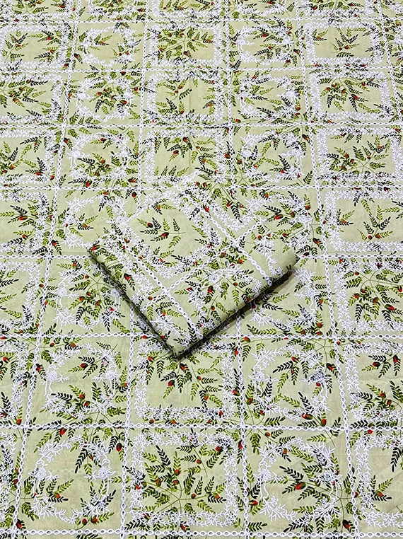 Floral Printed Lawn By Umar Poshak Edit26 Vol-FA26 (D-08)