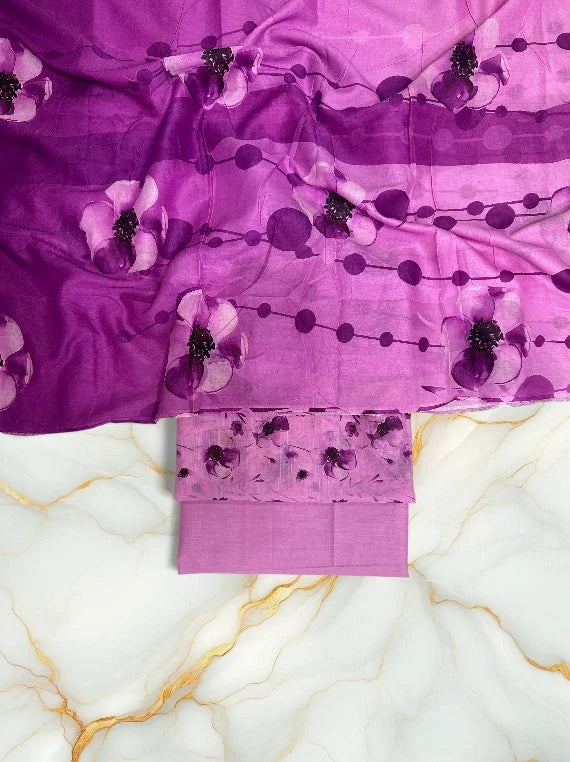 Floral Printed Lawn Edit 2026 Vol-NS01 (D-02)