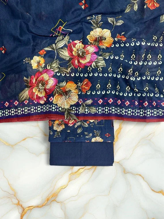 Floral Printed Lawn Edit 2026 Vol-NS01 (D-06)