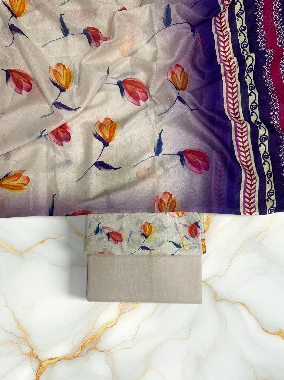 Floral Printed Lawn Edit 2026 Vol-NS01 (D-07)