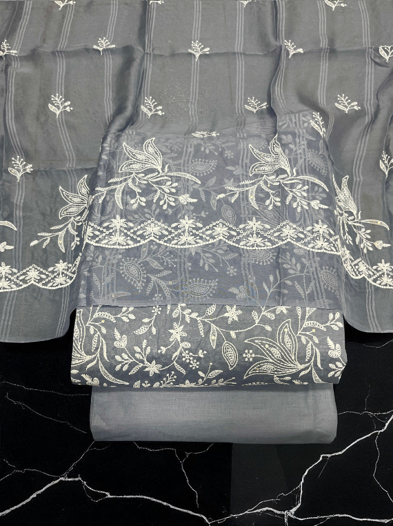 Florence Fashion Slub Embroidered Lawn Edit25 Vol-108 (25DA108-06)