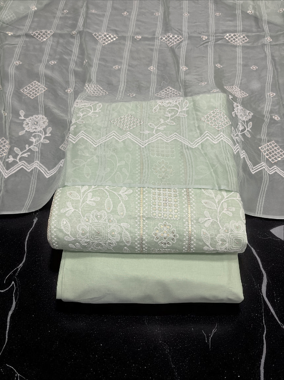 Florence Fashion Slub Embroidered Lawn Edit25 Vol-108 (25DA108-12)