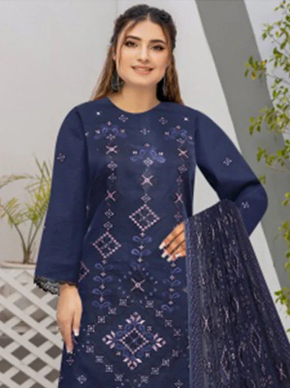 Florence Fashion Slub Lawn Collection 2026 Vol-2517 CM (D-05)