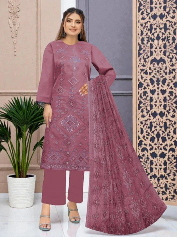 Florence Fashion Slub Lawn Collection 2026 Vol-2517 CM (D-06)