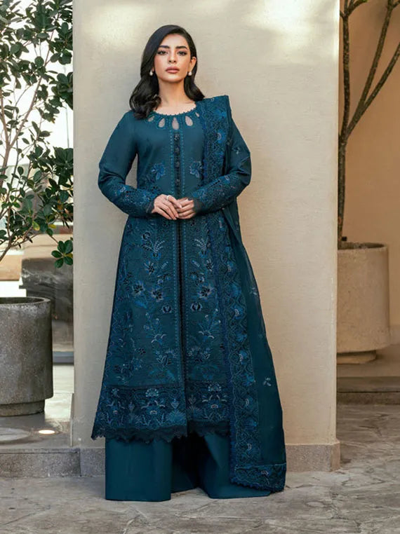 Florent Luxury Lawn Collection 2025 (FL-1B)
