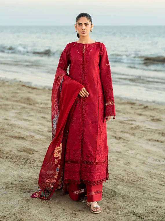 Florent Luxury Lawn Collection 2025 (FL-3A)