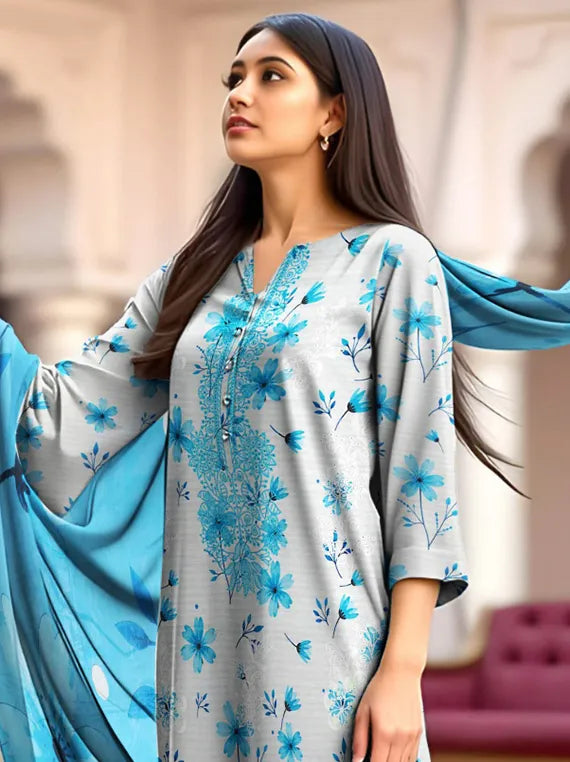 Florist by Sobia Waseem Lawn Collection 2026 Vol-2421 (D-01)