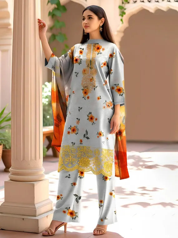 Florist by Sobia Waseem Lawn Collection 2026 Vol-2421 (D-02)