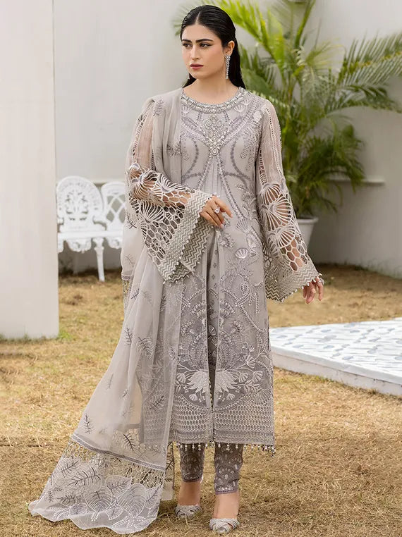 Flossie Executive Chiffon Collection 2024 Vol-06 (MOON FLOWER)