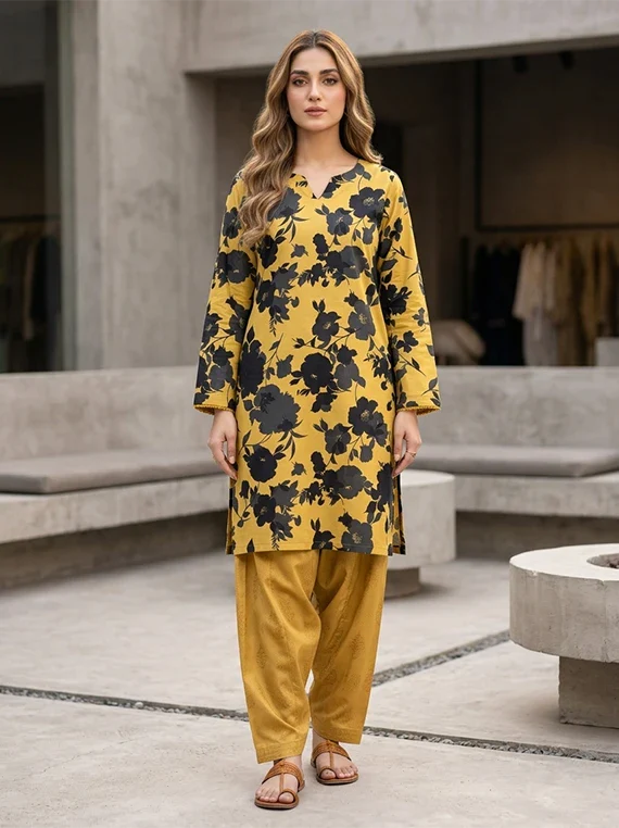 Flowers And Petals Printed Lawn Edit26 Vol-FA-13 (D-02)