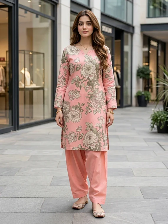 Flowers And Petals Printed Lawn Edit26 Vol-FA-13 (D-04)