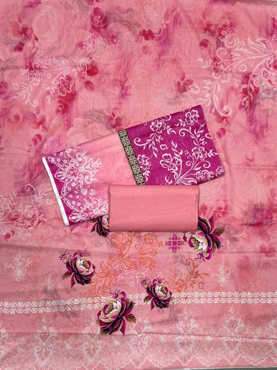 Flowers And Wines Printed Lawn Edit26 Vol-RN01 (D-07)