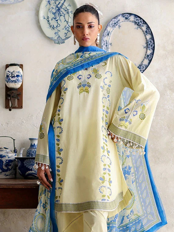 Freesia by Gul Ahmed Embroidered Lawn Collection 2026 (BM-62005)