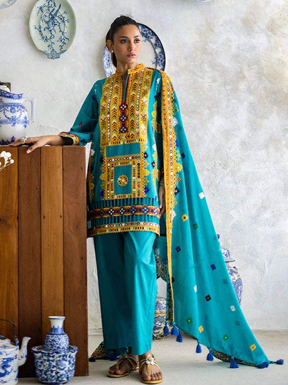 Freesia by Gul Ahmed Embroidered Lawn Collection 2026 (CL-52569)