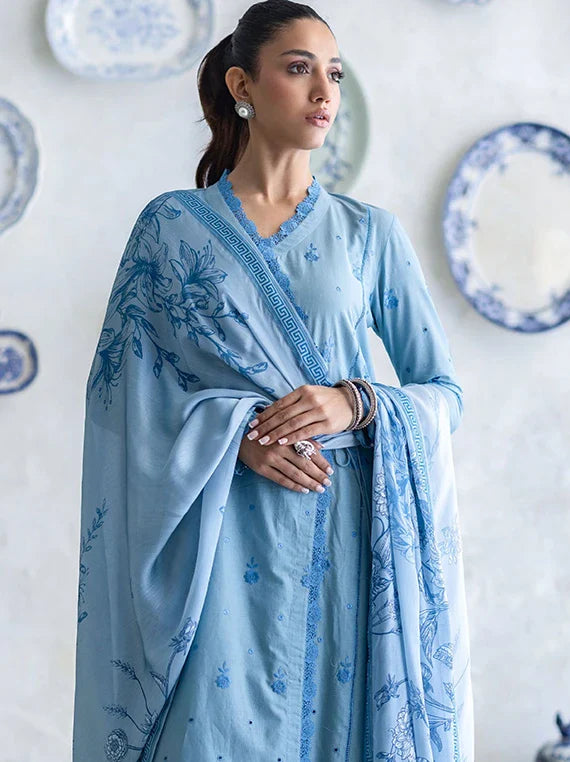 Freesia by Gul Ahmed Embroidered Lawn Collection 2026 (S-62012)