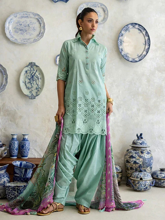 Freesia by Gul Ahmed Embroidered Lawn Collection 2026 (S-62013)