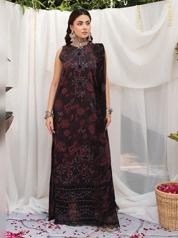 Freesia by Sanam Saeed Viscose Unstitched Collection'26 (D-01)