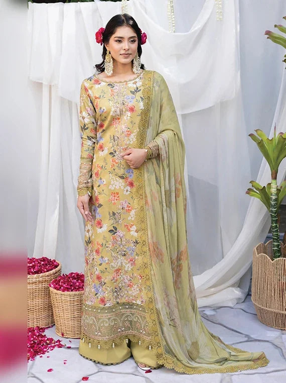 Freesia by Sanam Saeed Viscose Unstitched Collection'26 (D-02)