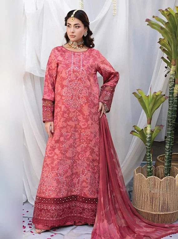 Freesia by Sanam Saeed Viscose Unstitched Collection'26 (D-03)