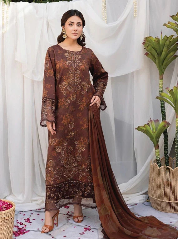 Freesia by Sanam Saeed Viscose Unstitched Collection'26 (D-09)
