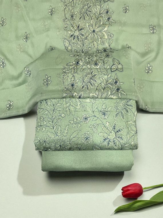 Frosty Charm Embroidered Karandi Edit25 Vol-25DK01 (25DK01-11)