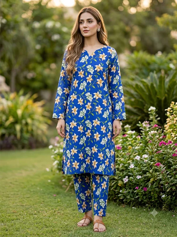 Full Print Lawn Edit 2026 Vol-FA56 (D-07)