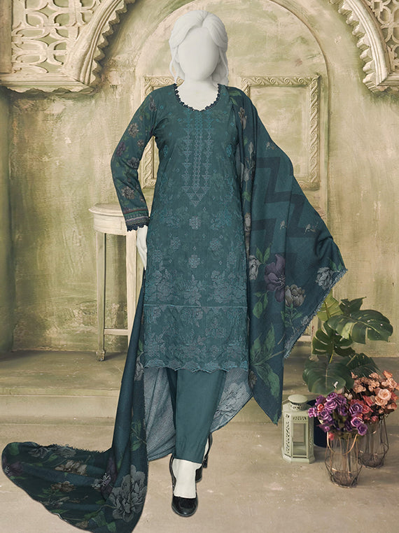 Funpara Embroidered Printed Winter Collection 2025 By ABC (D-06)