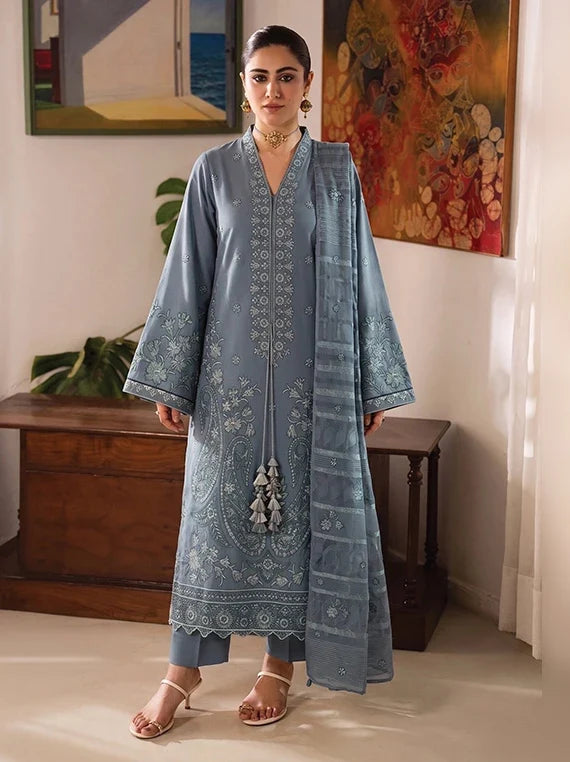 GUL-E-SEHAR by Sobia Waseem Jacquard Embroidered Collection'26 V-2730 (D-03)