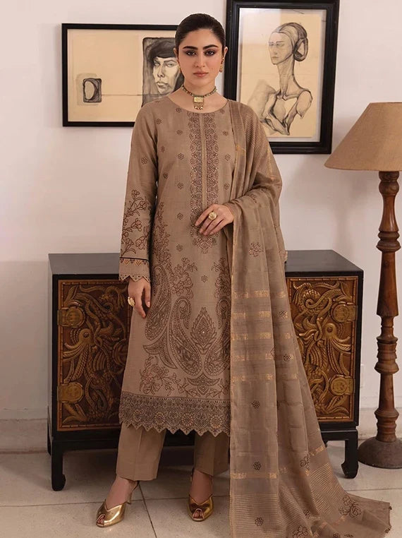 GUL-E-SEHAR by Sobia Waseem Jacquard Embroidered Collection'26 V-2730