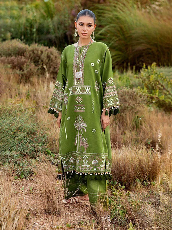 GUL AHMED Embroidered Khaddar Collection 2025 (TK-52004)