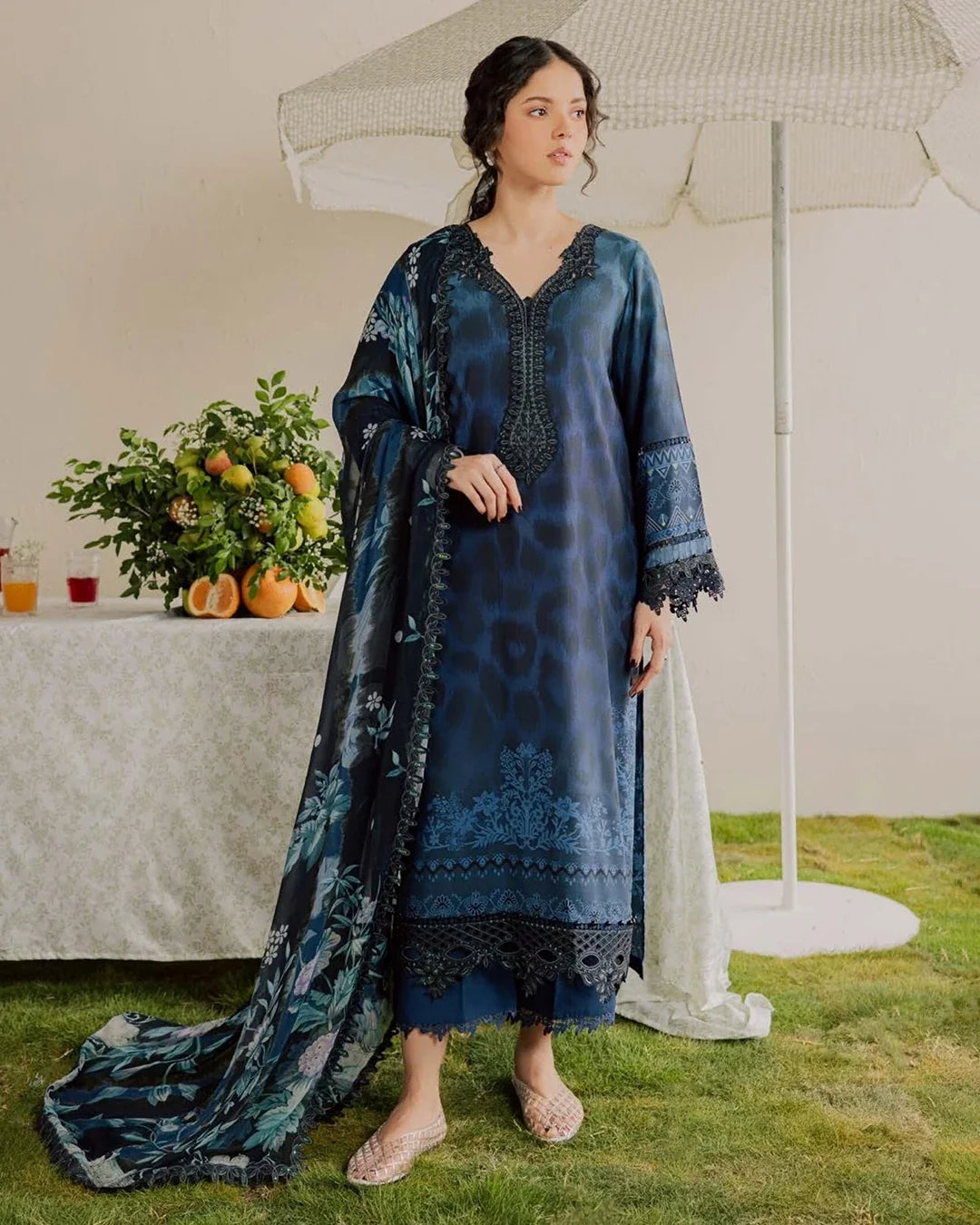 Gardenia by NUREH Embroidered Viscose Collection 2026 (NSG-226)