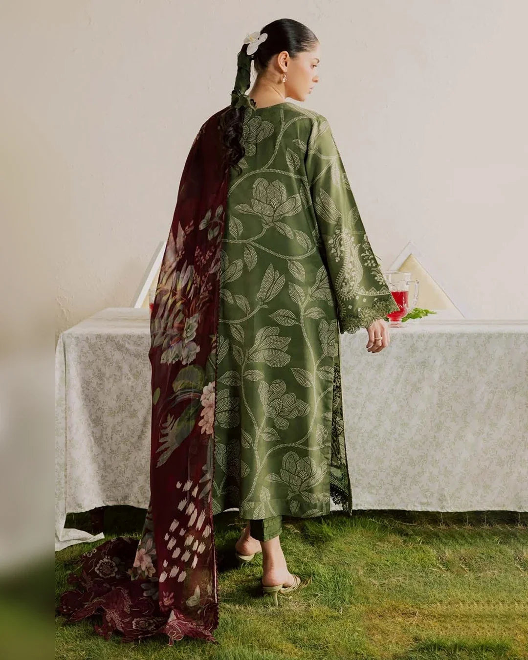 Gardenia by NUREH Embroidered Viscose Collection 2026 (NSG-229)