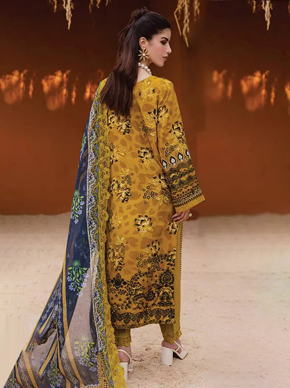 Gardenia by Nureh Viscose Slub Linen Collection 2025 (NWG-87)