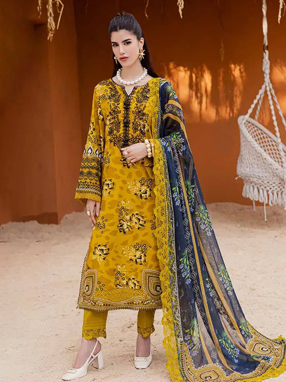 Gardenia by Nureh Viscose Slub Linen Collection 2025 (NWG-87)