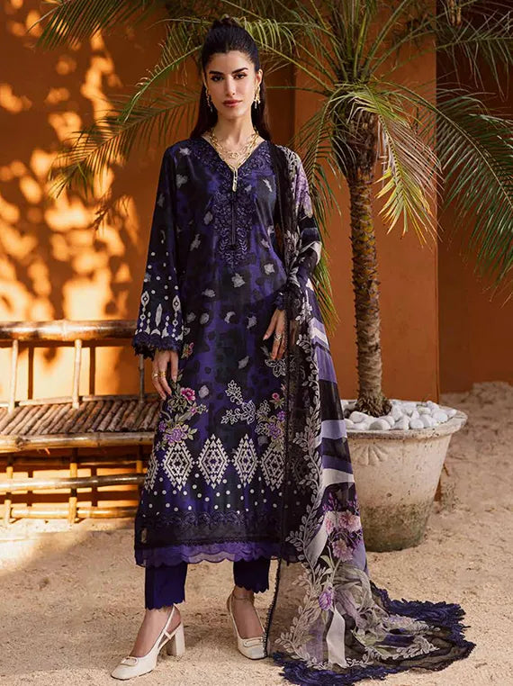 Gardenia by Nureh Viscose Slub Linen Collection 2025 (NWG-88)